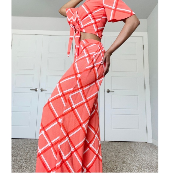 Orange Top and Trouser Set - Picture 4 of 6